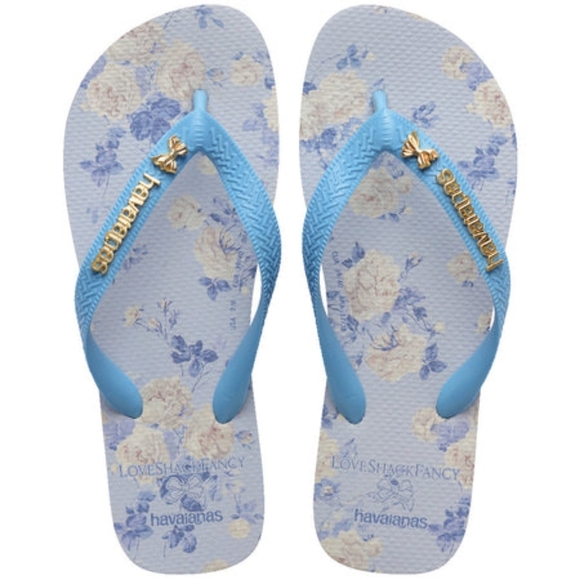 LoveShackFancy Shoes - Women's LoveShackFancy Everblooming Rosettes Top Flip Flops•7/8•NWT